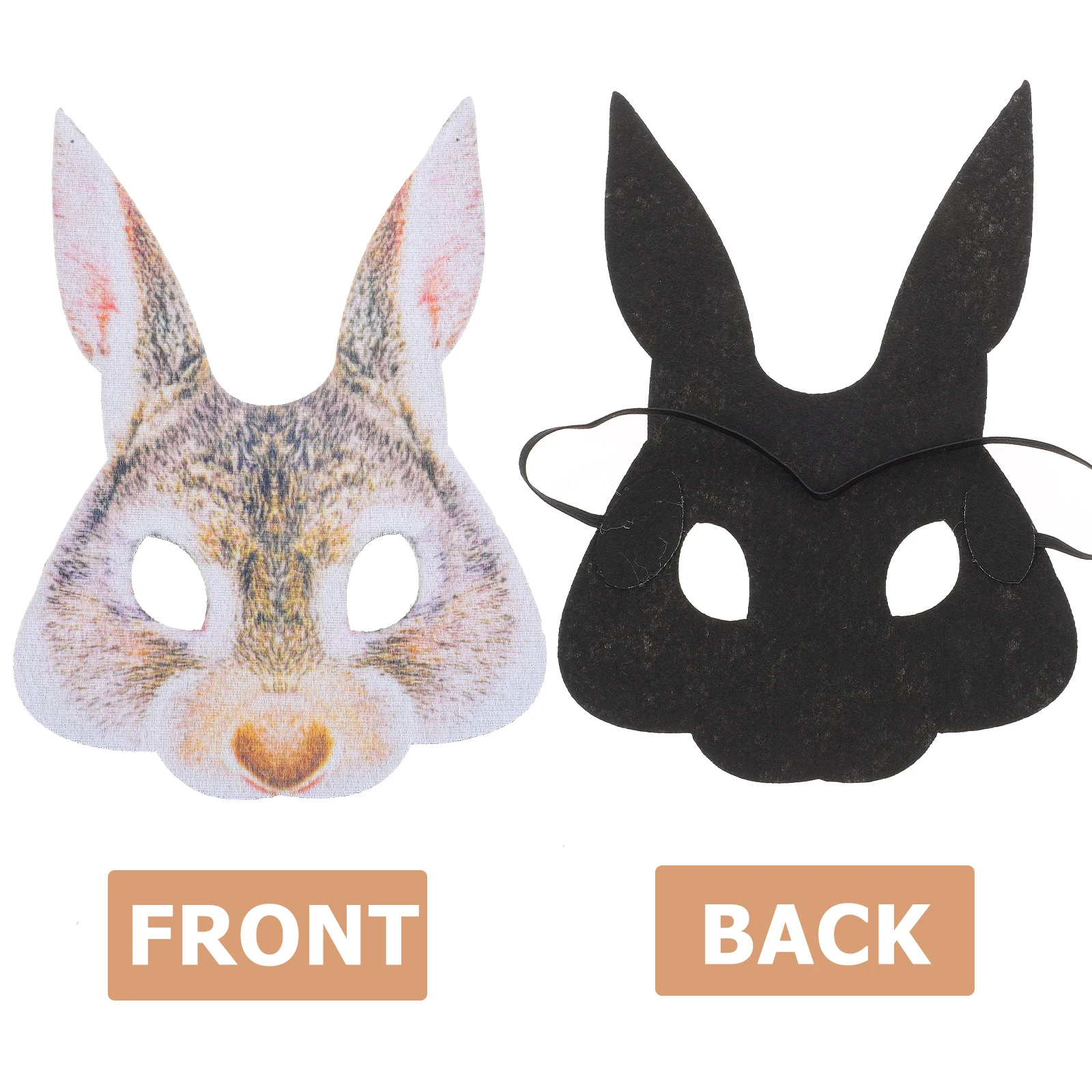 

Rabbit Facial Decoration Children Mask Carnival for Women Ball Masquerade Masks The