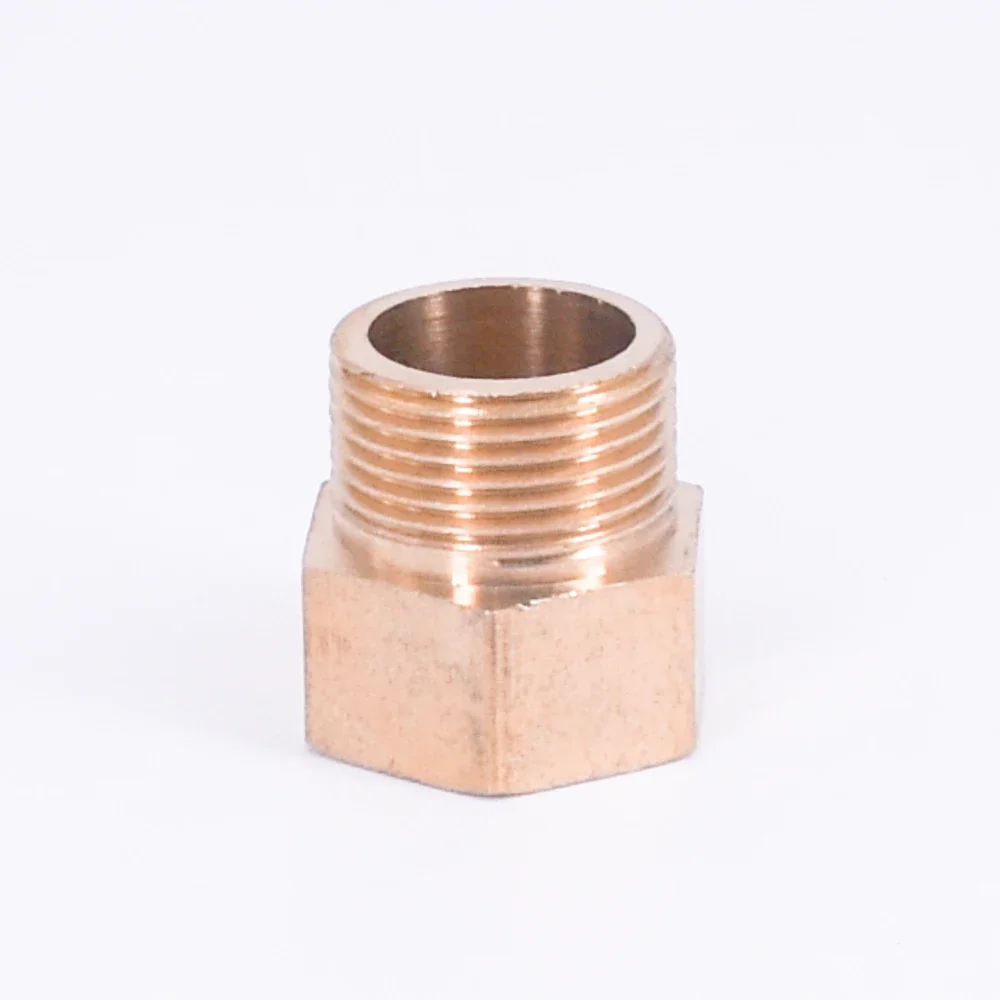 BSPP Thread Latão Redutor, Fêmea para Macho Rosca Hex Bucha, Encaixe de Tubulação, Água Gás Adaptador, Acoplador Conector, 1/8 ", 1/4", 1/2 ", 3/4"