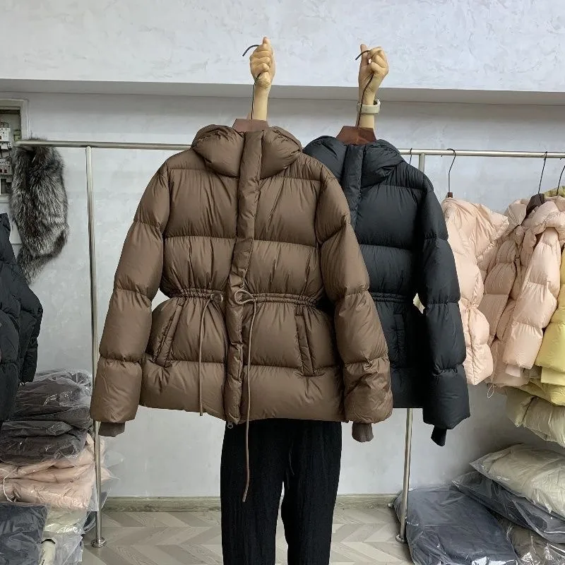 

Куртка-парка женская, зима 2025, новое пальто с хлопковой подкладкой, женская модная непромокаемая утепленная теплая верхняя одежда, женское пальто, топы