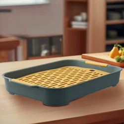 For Pet’s Training Tray Rabbit Litter Tray For Pet’s Training Detachable Design Heightened Grid Design Practical