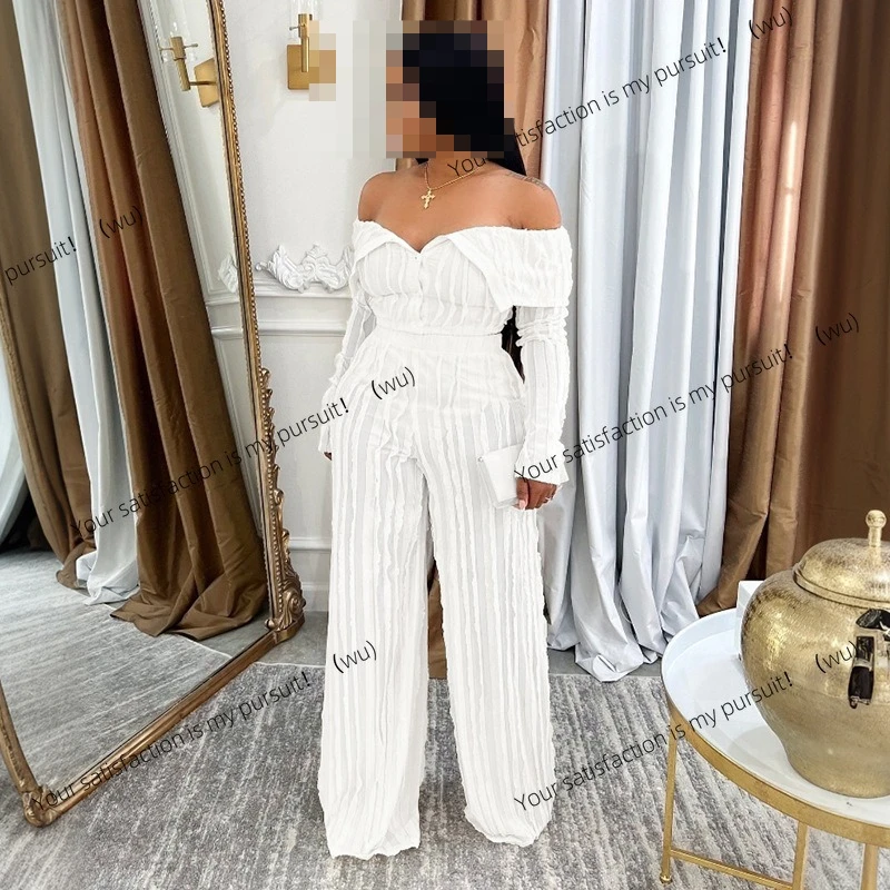 

Новый модный и сексуальный волнистый повседневный костюм с длинными рукавами и лацканами в одно слово.