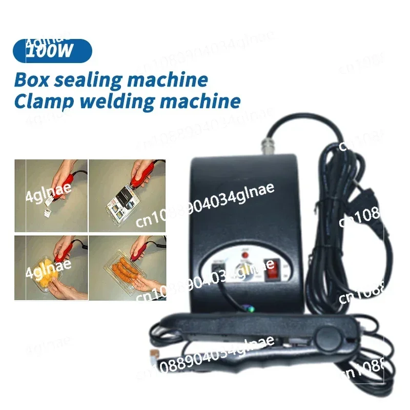 Ultrasonic Sealing Machine Portable PVC Plastic Packing Sealer Cake Box Clamp Welding Machine Food Storage Meal Box Clip Welder