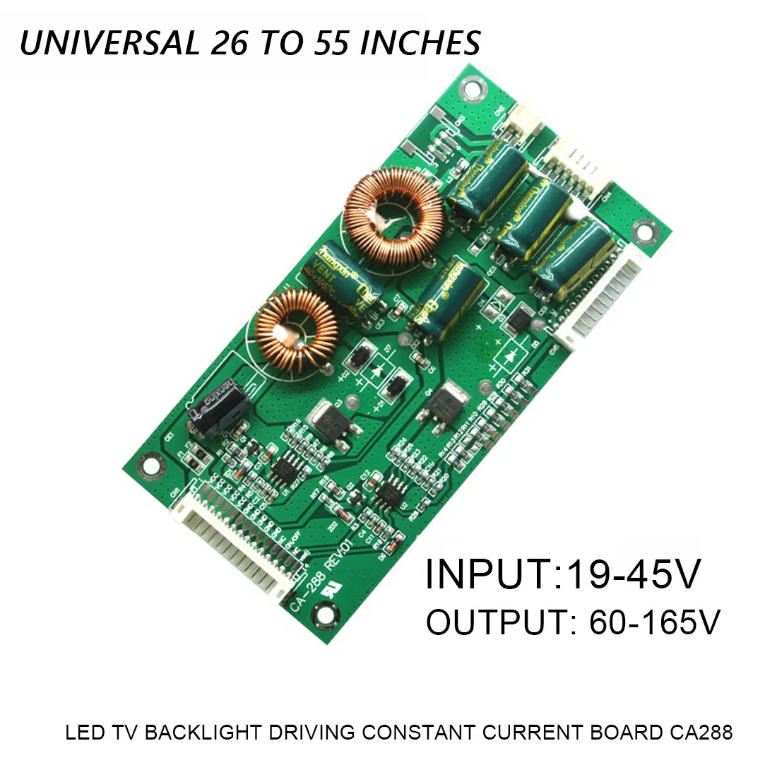 A63M-CA-288 العالمي 26-55 بوصة LED LCD إضاءة خلفية للتلفاز لوحة للقيادة التلفزيون الداعم لوحة تيار مستمر مجلس الجهد العالي مجلس