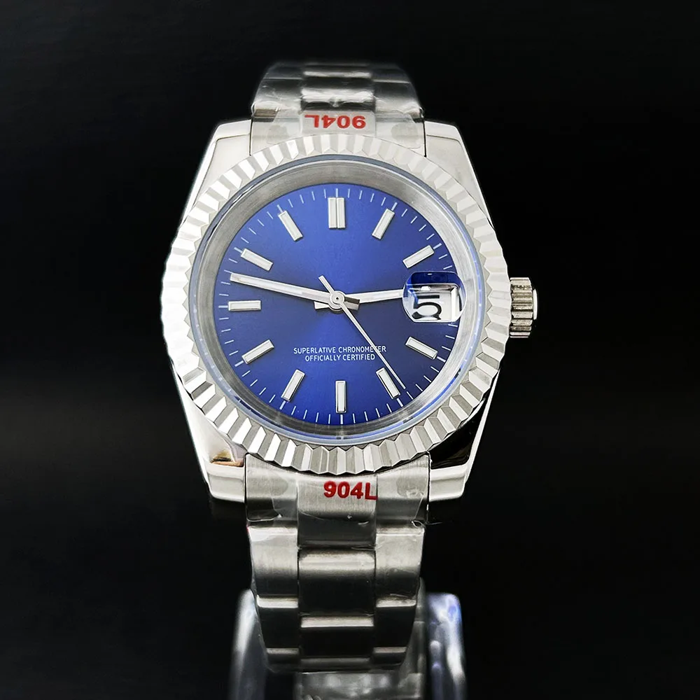 

NH35 Watch 36/39mm Man's watch stainless steel Mechanical Wristwatches Installing NH35 Movement Watch waterproof watch