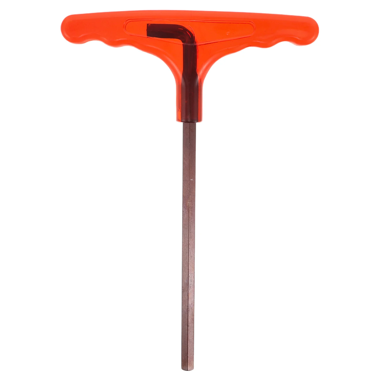 

Heavy Duty Hexagon Key Wrench T-Handle Flat Head Metal Inner Hexagon Tool Plastic Handle Automotive Household Repair