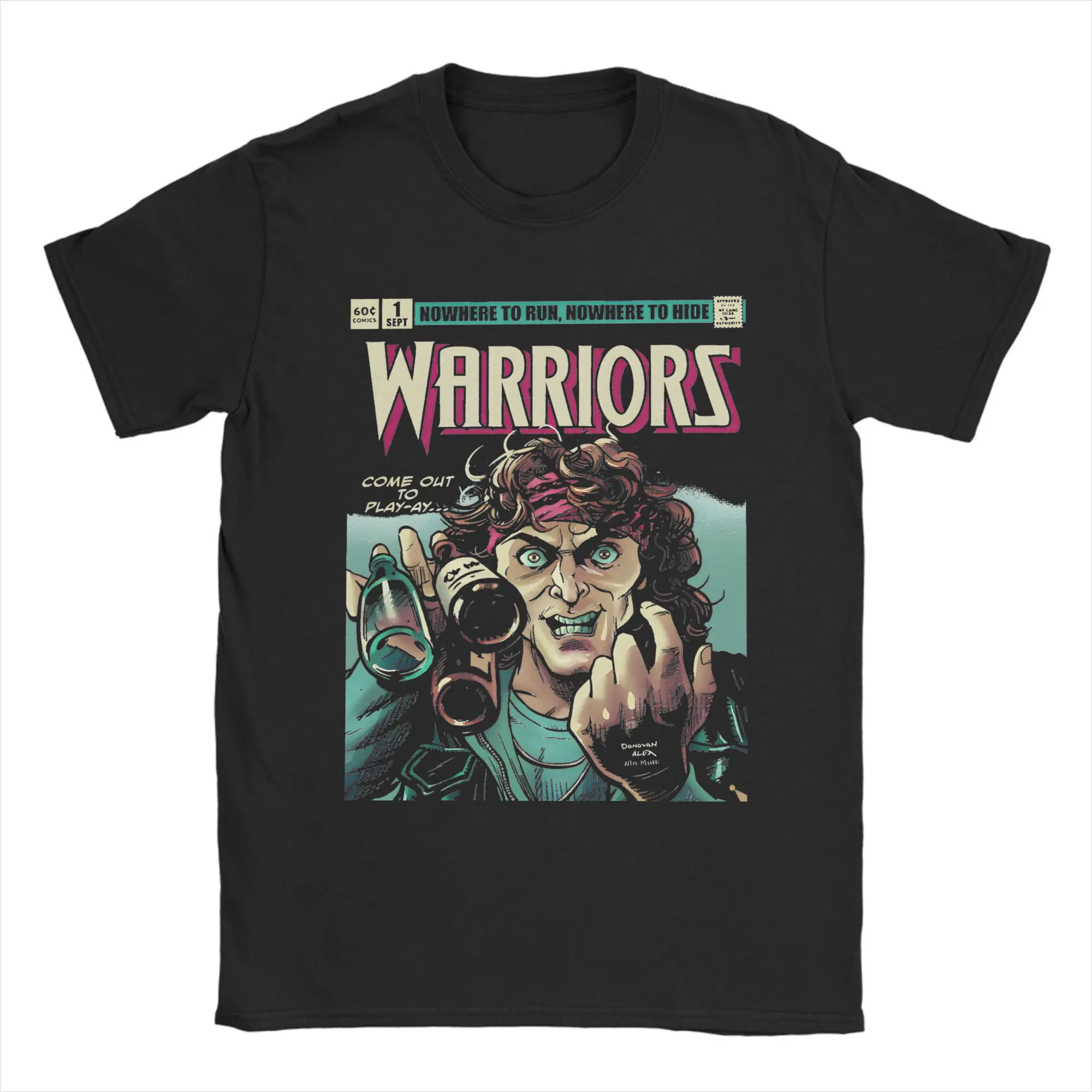 

Футболки LUTHERS CALL The Warriors, мужские винтажные футболки из 100% хлопка, футболка с круглым вырезом, одежда с короткими рукавами, подарок