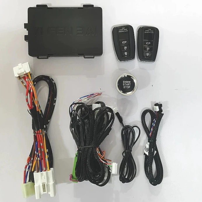 

For TOYOTA Hiace Car Upgrade Engine Push Start Remote Starter Keyless Entry System Module Car Accessories