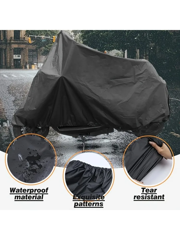 AliExpress NONE Black Full Coverage Bike Shelter Waterproof Dustproof Sun Shade Cover for Outdoor Use