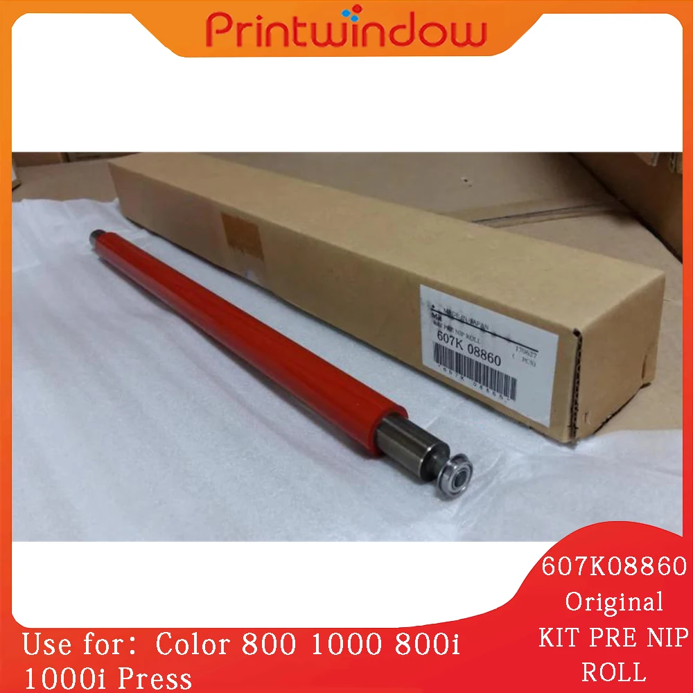 

607K08860 Original New KIT PRE NIP ROLL for Xerox Color 800 1000 800i 1000i Press 607K 08860 Fuser Assembly Red Roller