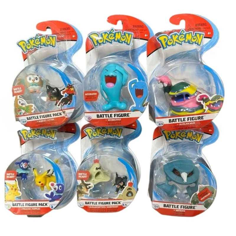 classico-japones-wct-pokemon-pikachu-wobbuffet-rattata-e-sandygast-figuras-de-acao-presentes-infantis-e-brinquedos-presentes-de-aniversario