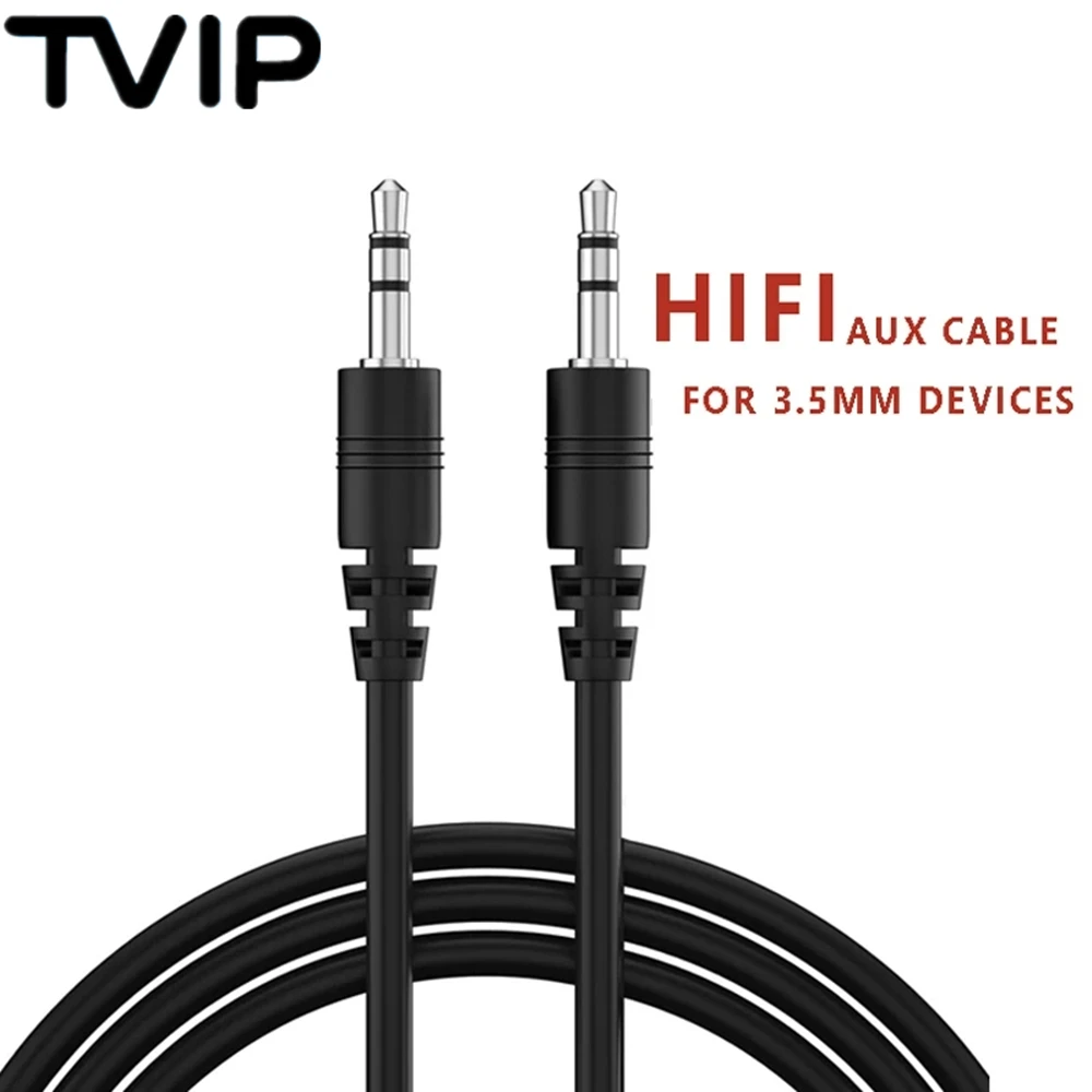 Audio Aux Cable 3.5mm Jack Male To Male HIFI Stereo Extension Auxiliary Cable For MP4 Car Speaker Earphones