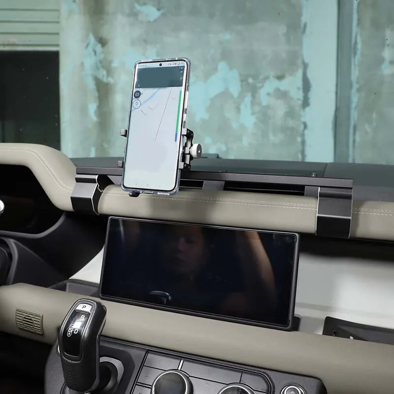 

Для 20-23 Land Rover Defender многофункциональный кронштейн с центральным управлением, кронштейн для рации, аксессуары для салона автомобиля