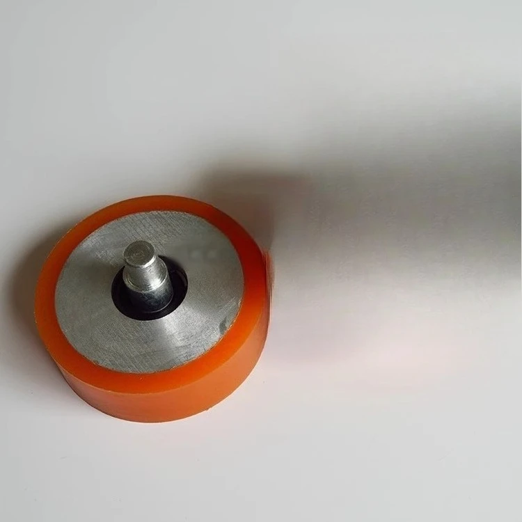 

Glass special-shaped machine red large wheel edger bracket top aluminum core supporting