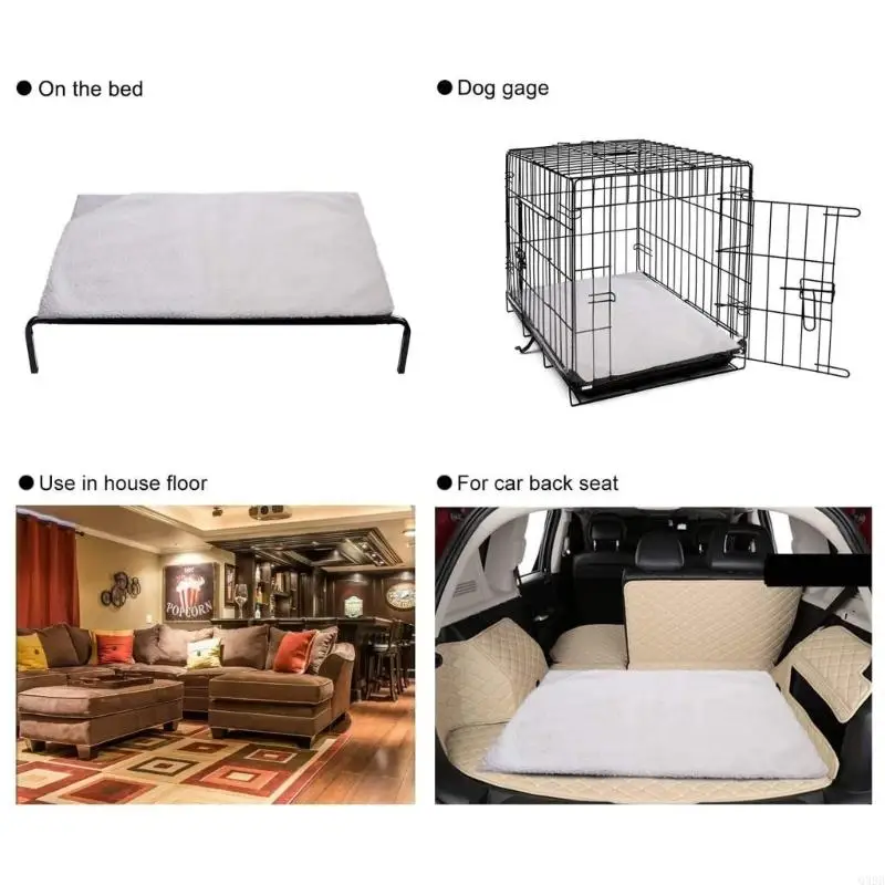 Q39B Dog Giường có thể giặt thú cưng PAD nhiệt tự làm ấm Bed Dog Giường thú cưng Mèo nhà nệm