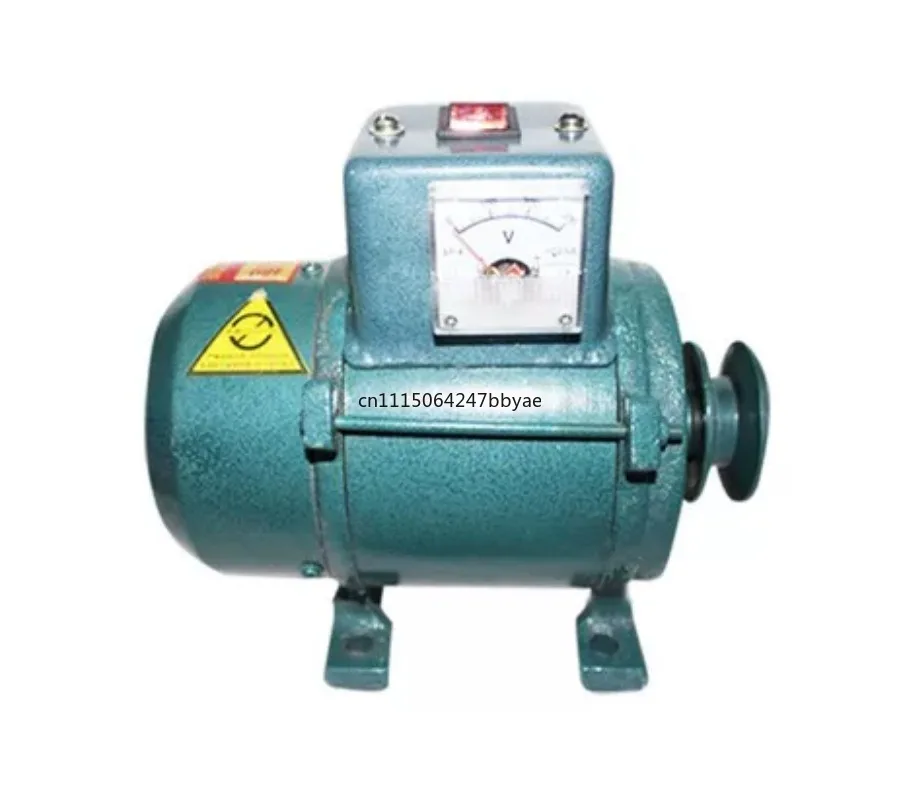 For 3500W/500W 220V Small Pulley‑Driven Permanent Magnet Lighting Generator Copper Wire Belt Drive Alternator for Diesel Engine