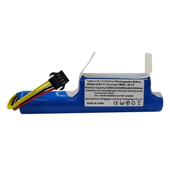 10.8 فولت 11.1 فولت 2600 مللي أمبير 3500 مللي أمبير بطارية ليثيوم أيون قابلة للشحن ل فراغ روبوت ريدموند RV-R150 Vileda VR201 Petpro بطارية احتياطية