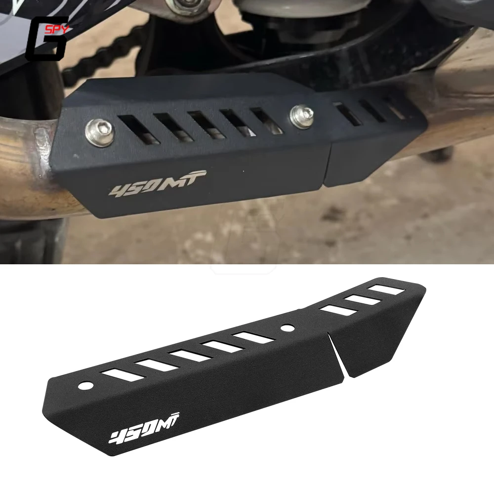 

Для CFMOTO 450MT 450 MT CF MOTO MT450 2024 2025 аксессуары для мотоциклов, защита выхлопной трубы, теплозащитный экран, противоожоговая крышка