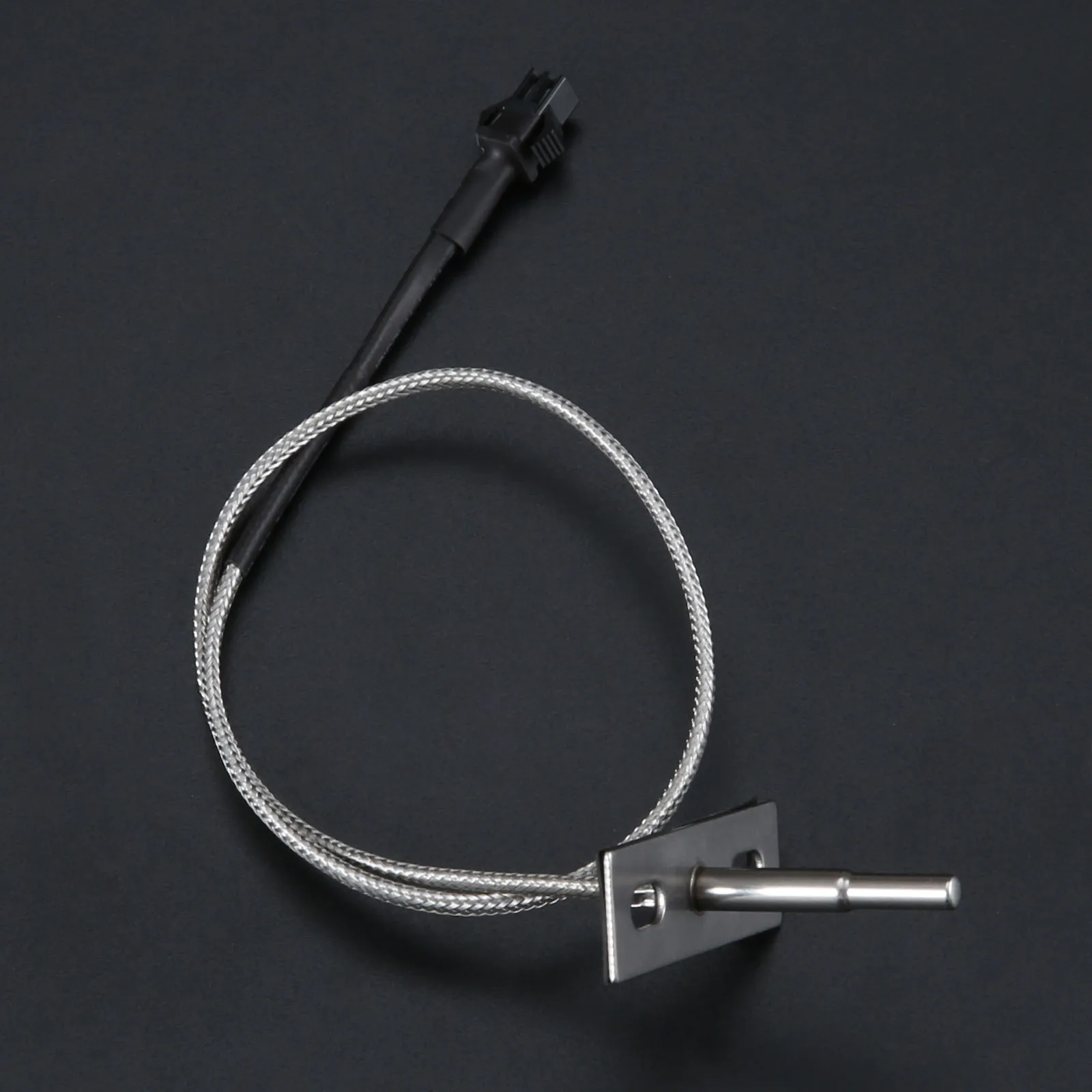 1pc BBQ PB-39P350 Meat Temperature Probe Sensor c/w SM Female Connectors fit for Pit Boss P7 Series Pellet Grill 35cm Steel Wire