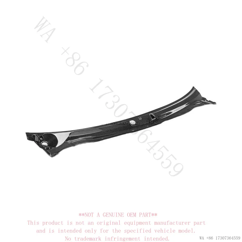Suitable for Nissan GTR R34, dry carbon fiber original style wiper cover windshield upper cover modification part