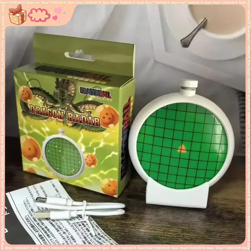 New Dragon Radar Detector Ball Usb Charging Cartoon Keychain Pendant Model Anime Peripheral Collect Accessories Hot Selling