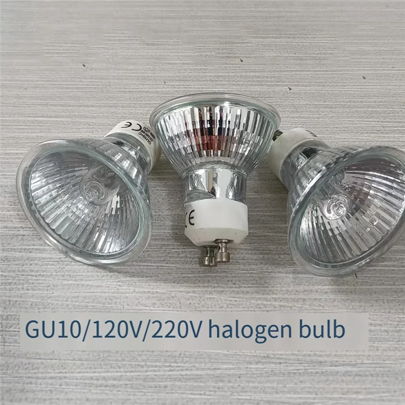 

ABUP-10Pcs GU10 Bright Bulbs Spot Light Aromatherapy Wax Melting Lamp Special Halogen Lamp Heating Bulb