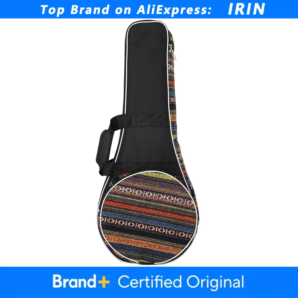 

IRIN Чехол для гитары-мандолины, сумка-мандолина Оксфорд, сумка для концерта, регулируемый плечевой ремень, красочная сумка, рюкзак для струнных инструментов