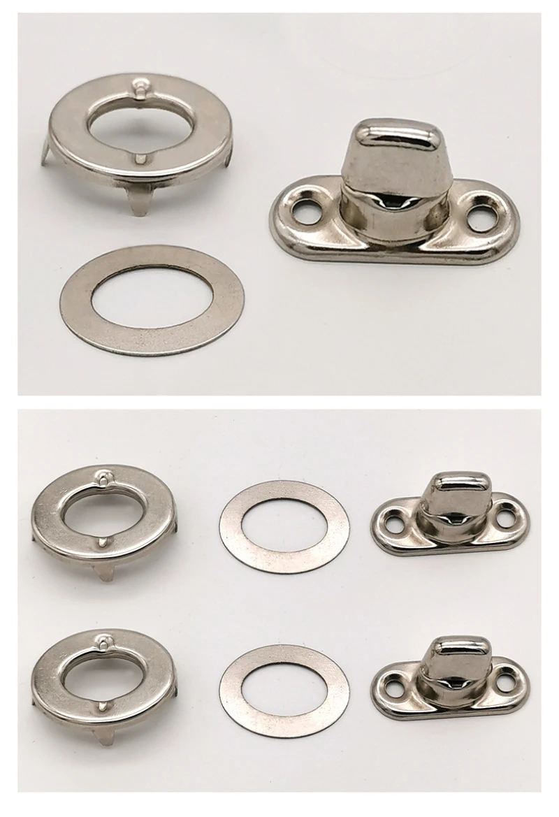

10 Sets Copper Snap Fasteners, Marine Grade Screw Snap Buttons for Boat Cover & Canvas Yacht Repair