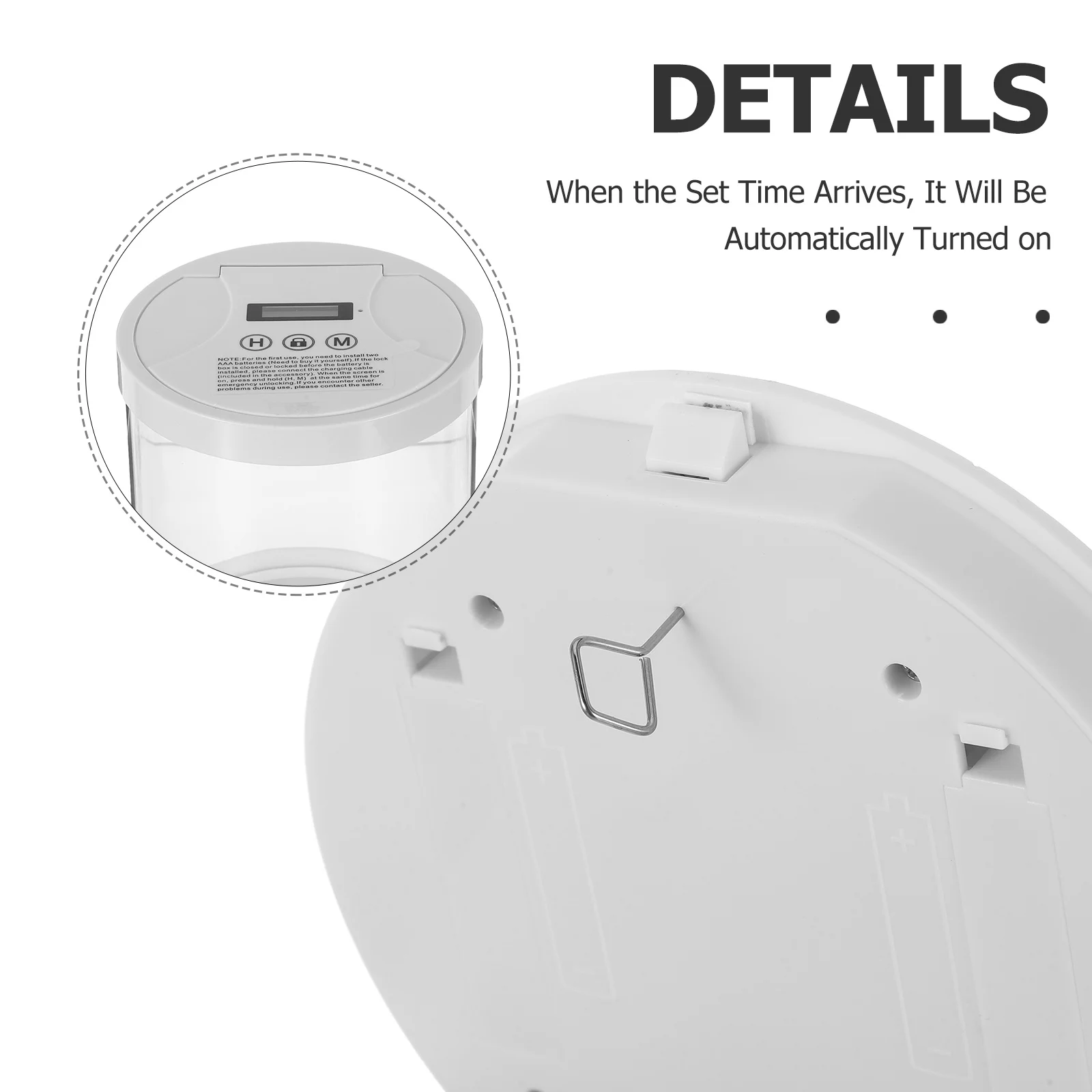 1 Set Smart Timer Box Phone Lock Container With Clear Design Self-Discipline Time Lock Case For Study Work Family - Reusable