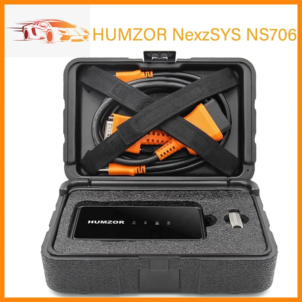 2023 Humzor NexzSYS NS706 NS 706 OBD2 Scanner Support Full System Diagnostic ECU Key Programmer 100+Special Function Free Update