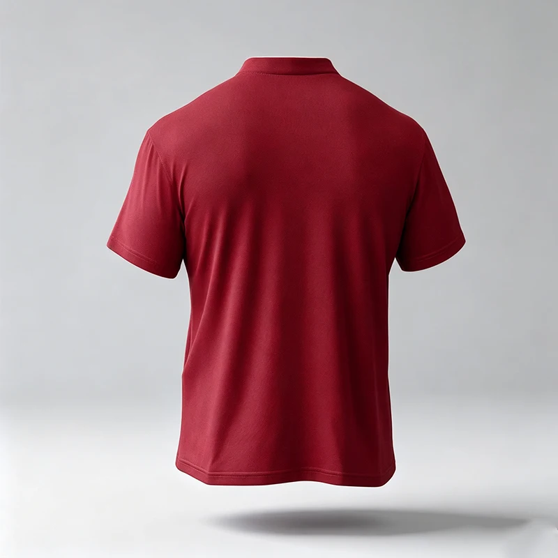 Herren Basic Pullover mit halbem Reißverschluss, Stehkragen und langen Ärmeln, geeignet für Kurzurlaube und verschiedene Freizeitaktivitäten. – Detail 12
