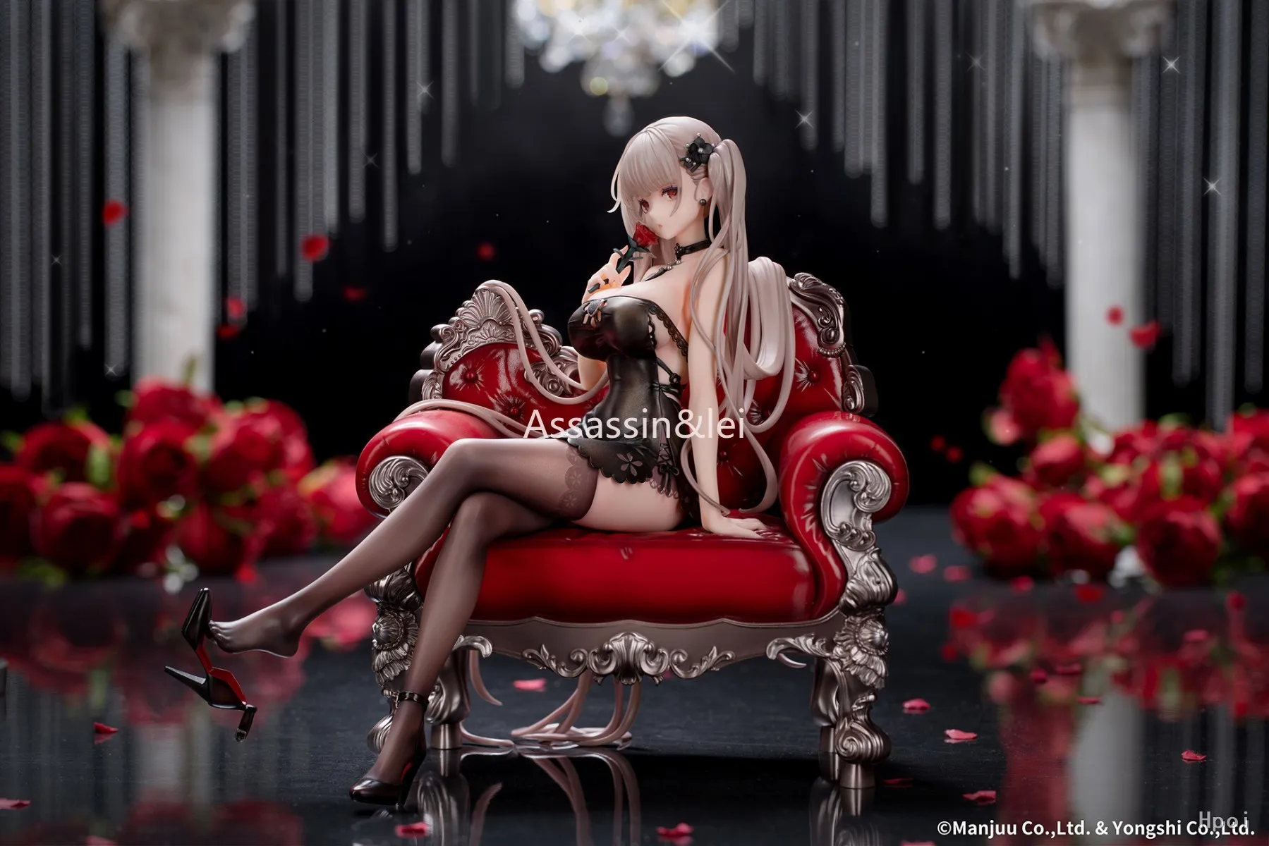 Sexy girl Original Myethos Azur Lane Formidable Rose Ceremony Ver. 1/7 Action Figure Pvc Anime Model Collectible Toys 18Cm