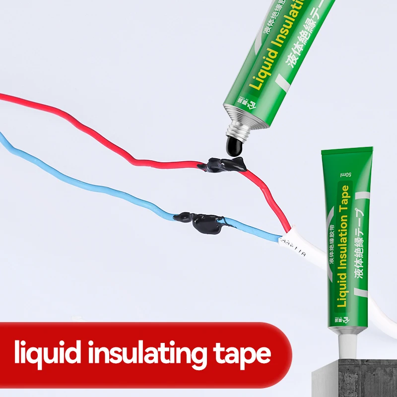 

50ml Waterproof insulating adhesive instead of electrical tape electric liquid insulating tape line wiring special adhesive