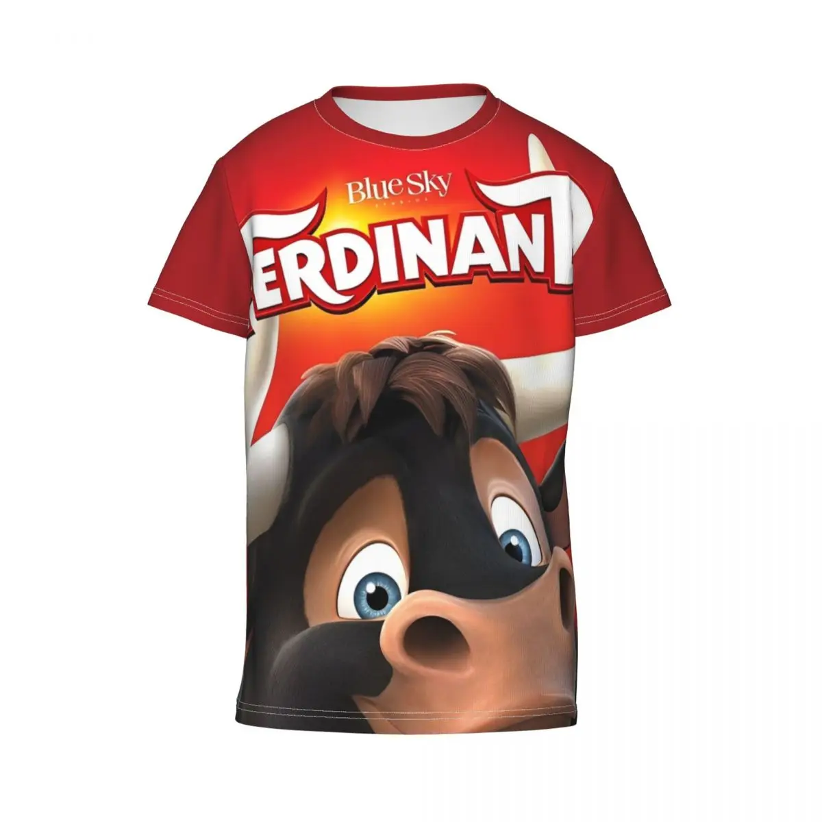 Camiseta con estampado 3D de dibujos animados de Todos los Ferdinands para estudiantes keyword1 Y2K, camisetas informales transpirables, gran oferta, camiseta de verano, ropa