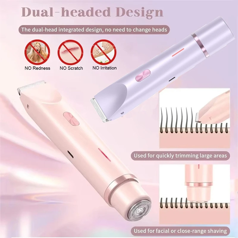 A16F-USB Charging Epilator Bikini Armpit Arm Electric Hair Removal Portable Women Hair Trimmer