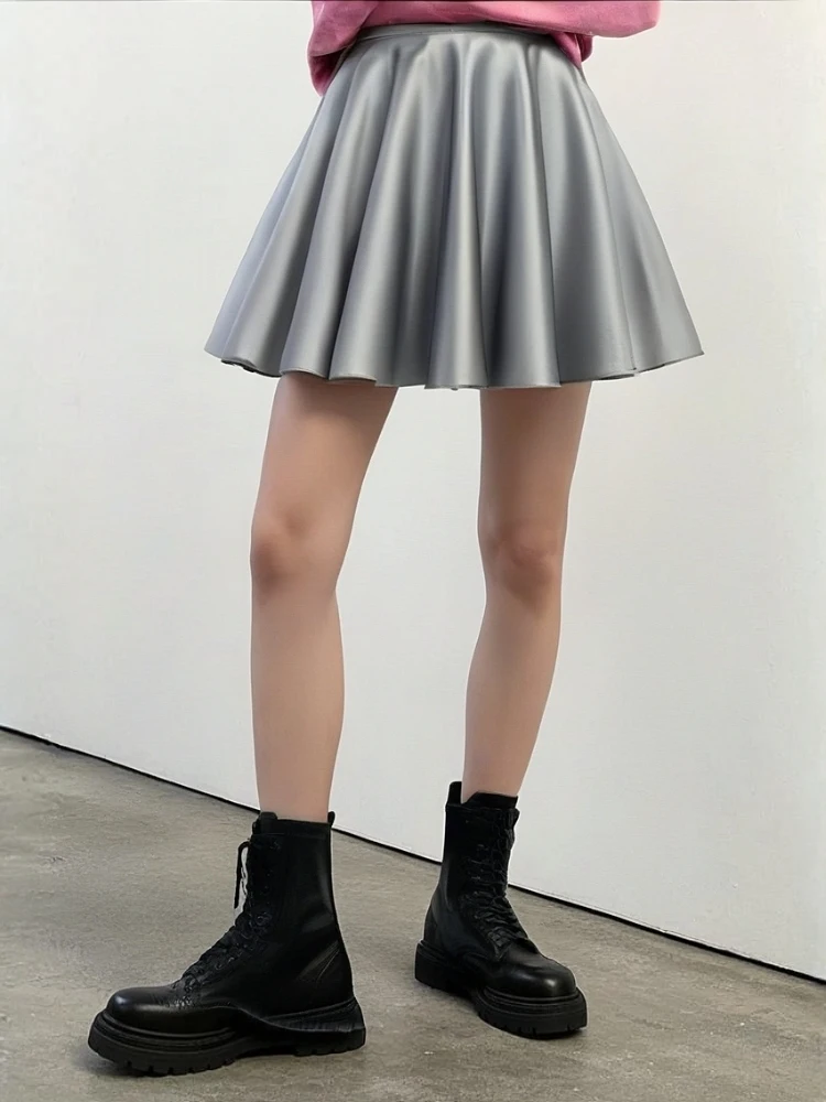 

Smooth Glossy ort Skirt Yoga Ballet Dance Practice Small Physique Skirt Women's Gymnastics Skirt Hip Covering Art Exam