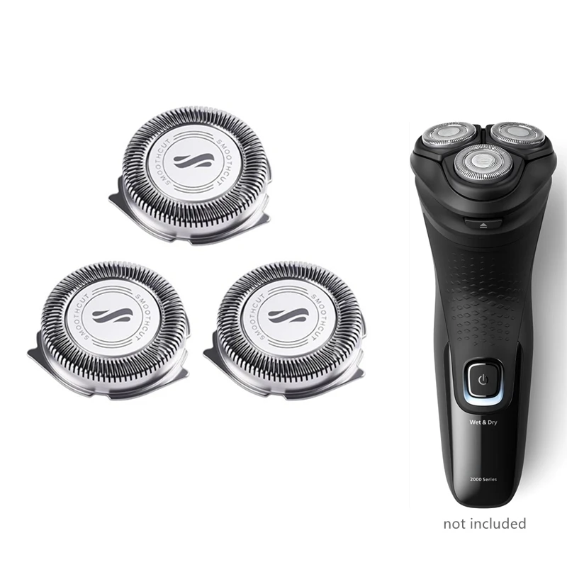 Cabezales de Repuesto SH30 Compatibles con las Afeitadoras Philips Norelco Serie 3000, 2000, 1000, Cuchillas SH30 para 3900, 3600, 2400