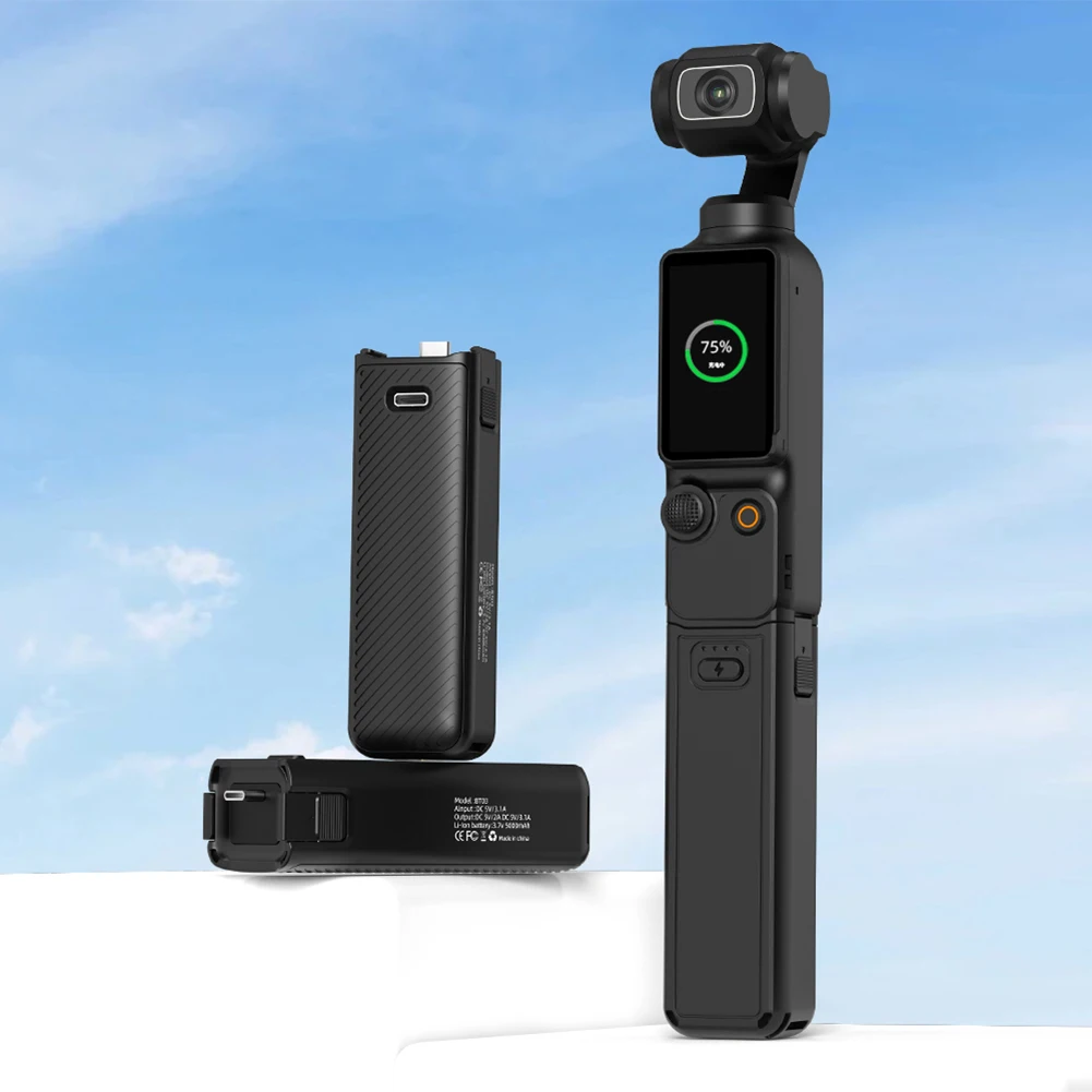 �y�Z�[�����zDJI Osmo Pocket 3�p �|�[�^�u���o�b�e���[�n���h�� �n���h�w���h�p���[�o���N �X�|�[�c�J�����o�b�e���[ �n���h�O���b�v �J�����[�d�� �A�N�Z�T���[