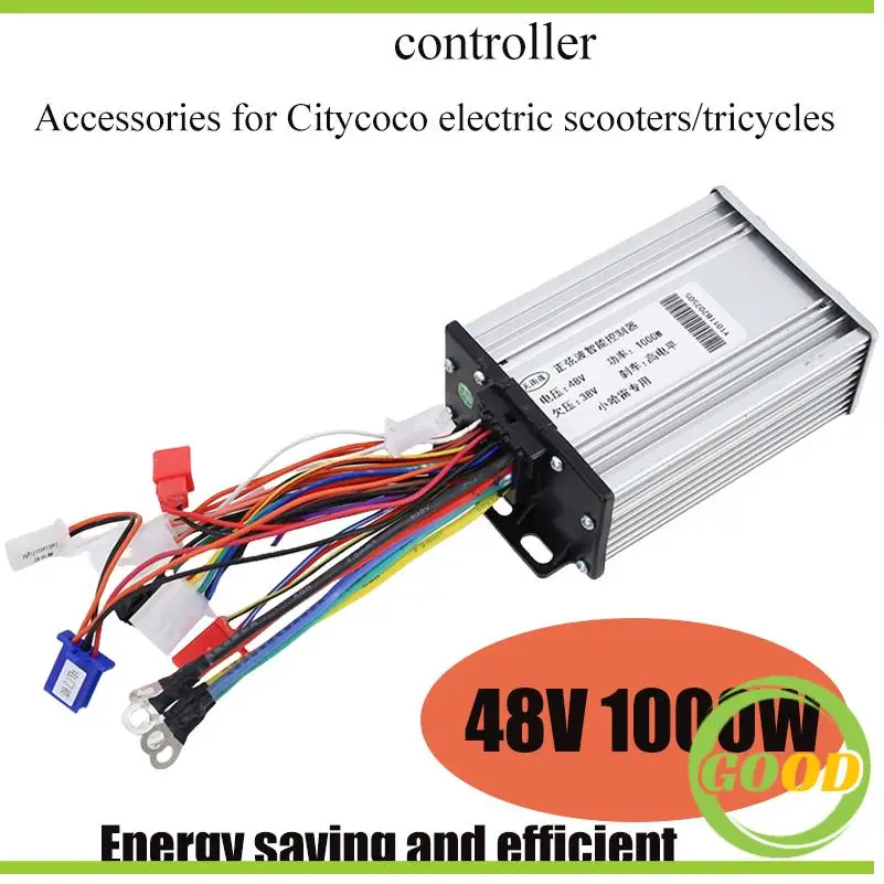 

Electric scooter 48V 1000W intelligent brushless motor controller suitable for electric scooter modification accessories
