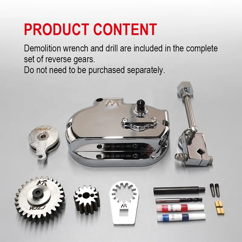 Picture 4: 2021-2023 6-Speed Aluminum Alloy Cable Clutch Reverse Gear Kit Black  for Motorcycle