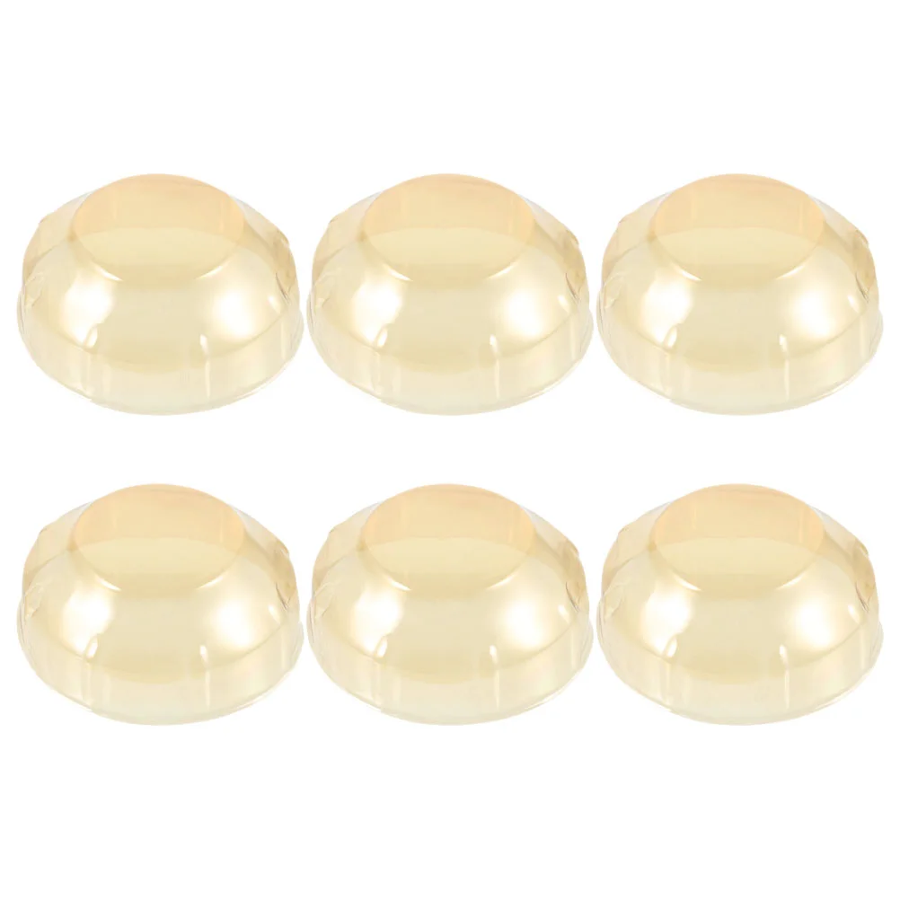 6-teilige Rauchabdeckung, Staubschutzplatte, Beige, flexibler Alarm, Brandschutz