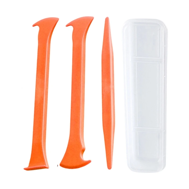 Body Filler Spreader Plastic Squeegee Scraper Set for Auto Panel Cleaning