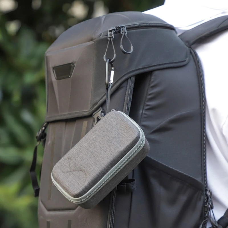 Tas Penyimpanan Kompak Untuk Baterai Lensa Kamera Dan Wadah Pengisi Daya