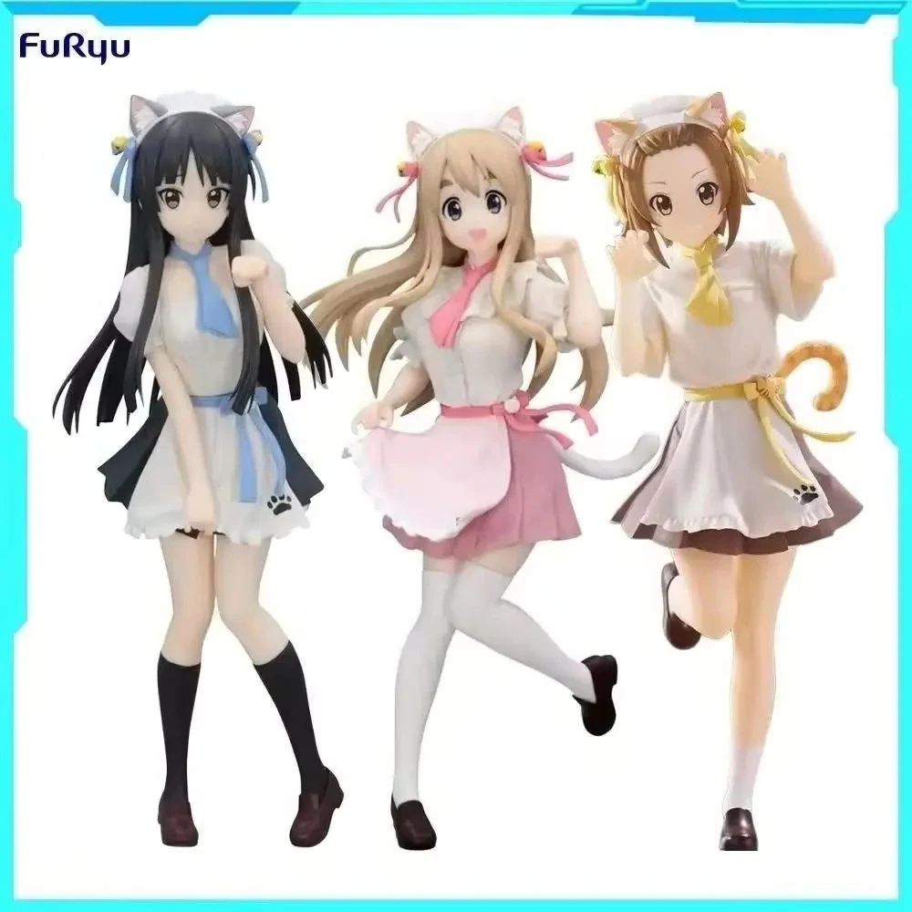 Figura original de FuRyu Trio-Try-iT K-ON! Tainaka Ritsu Anime figura de acción modelo decoración Kit de modelismo juguete de regalo de cumpleaños