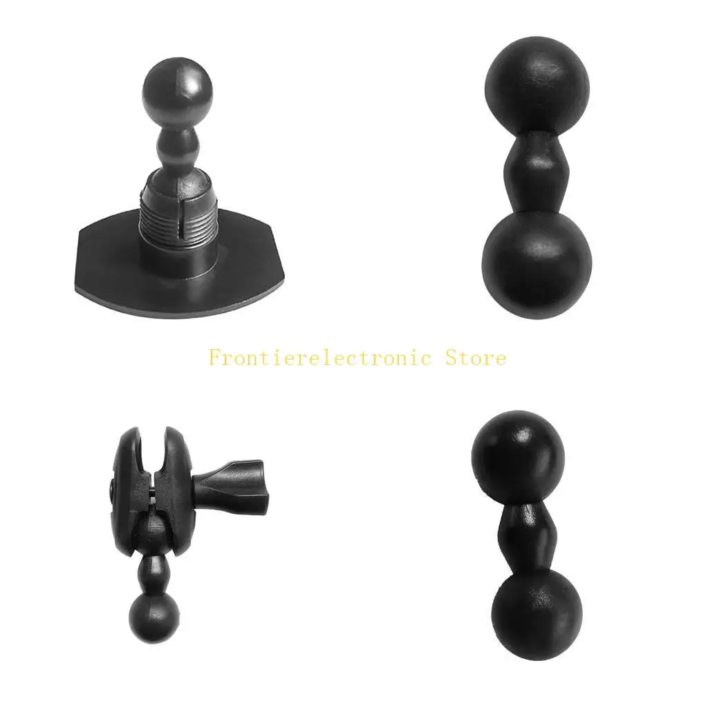 G8DB Double Ball for Head Adapter Extension Joint Mount Adapter Connecting Bracket for 17mm Car Phone Tablet Holder