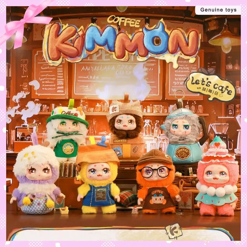

Подлинная Kimmon Let'S Cafe-Кофейный день, слепая коробка, милая кукла, кулон, подарок на день, загадочная коробка для детей, коллекционные игрушки, подарок-сюрприз
