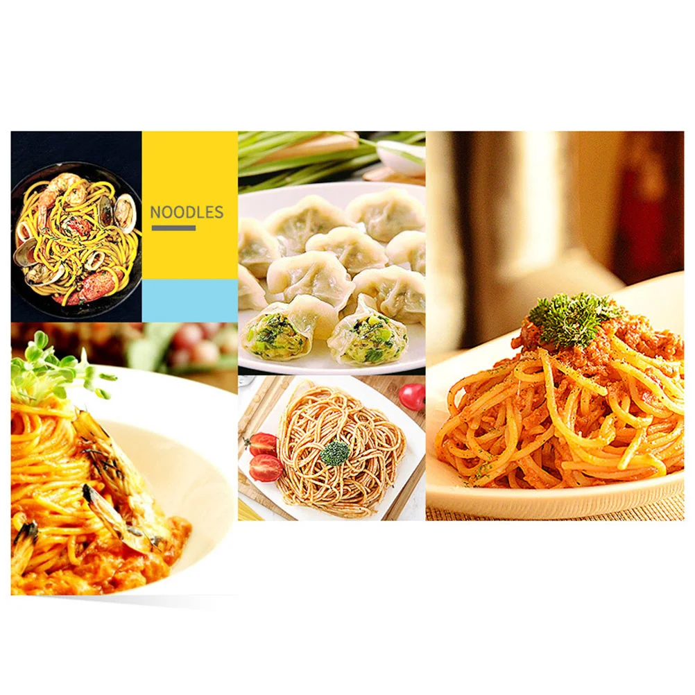 

Stainless Steel Manual Noodle Press Machine for Homemade Noodles and Fruit Juice Portable Kitchen Tool Easy to Clean Silver