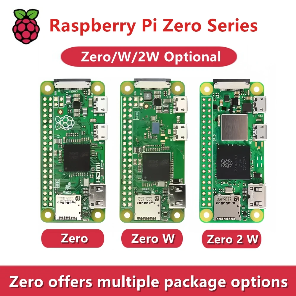 Raspberry Pi Zero w Zero 2w WH Learning and Development Board Kit Zero w h with Kit Brand New Official Authentic Product