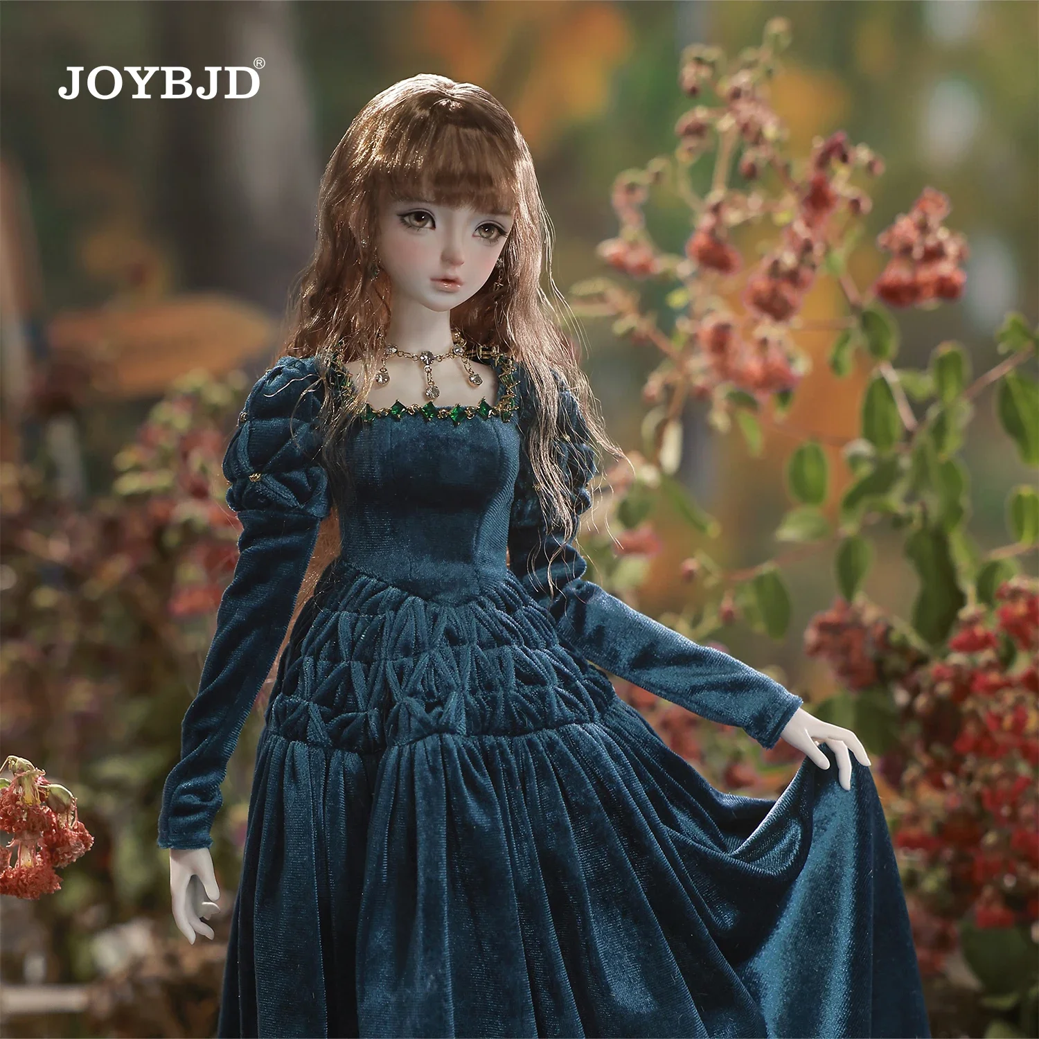 Joybjd 1/4 Cali Bjd Doll FullSet Muxi Body Fantasy Romantic Court Medieval Fairy Tale Style Runaway Princess Movable Joint Doll