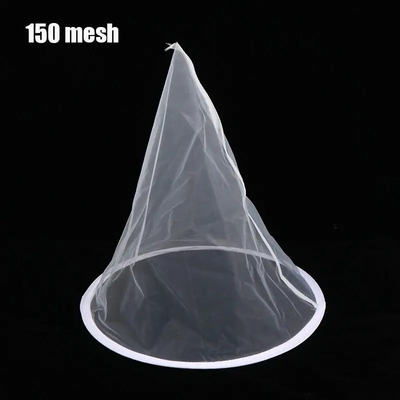 Honey Filter Nylon Cone-Shaped Sieve Funnel Honey Flow Mesh Impurity Filter Cloth Fiber Precision Screener Beekeeping Supplies