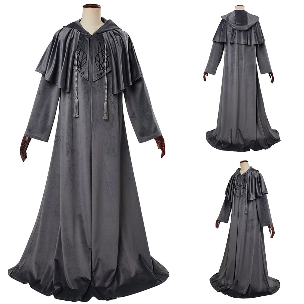 Disguise FF14 Emet Selch Cosplay Role Play Cloak Game FINAL FANTASY XIV Hythlodaeus Disguise Men Adult Male Fancy Dress Cloth